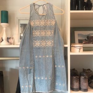 Free People Boho Mini Dress Size 8